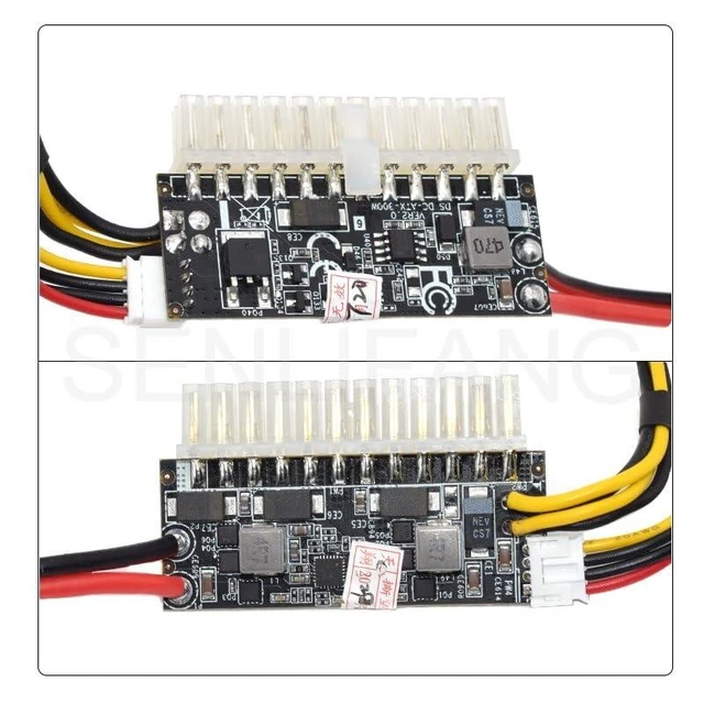 Alt view image 10 of 10 - New for PC Computer Network Server DC-ATX-250W DC-ATX-300W Power Supply Module Switch ATX 24Pin MINI ITX PSU Pico 6Pin 12V