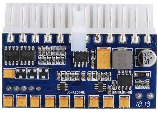 Alt view image 8 of 14 - 250 watt Pico PSU ATX Switch PSU Car Auto Mini ITX DC 12V 24PIN ATX High Power Module Supply for Computer Mini-ITX Mainboard and car/Motorcycle (250watt)