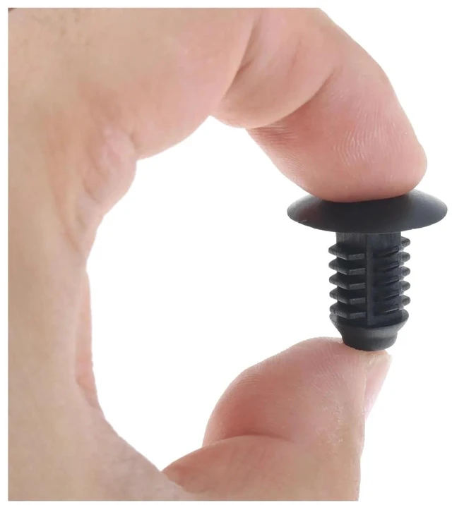 Alt view image 12 of 12 - 20Pcs 12mm Auto Fasteners Car Trunk Roof Plastic Rivets Clips Door Trim Panel Retainer