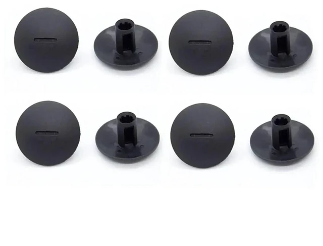 Alt view image 10 of 12 - 10pcs Black Plastics Auto Fasteners Wheel Housing/Door Trim Panel Retaining Clip Car Accessories 7703081054