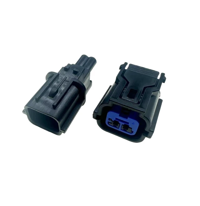 Alt view image 4 of 4 - Cars Connectors HP285-02021/HP281-02020 Automotive Water Proof Connector Plug Connector 2-Hole 2P Male Female Wire Harness XG7025Q-0.6-11/21(1 Plug F 15CM)