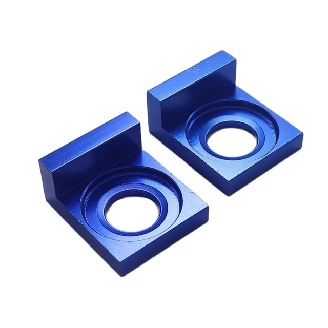 Alt view image 14 of 14 - 12mm/15mm Aluminum CNC Chain Block Axle Tensioner Adjuster for Motorcycle Pit Bike XR50 CRF70 SDG 107 125(Gold 12mm)