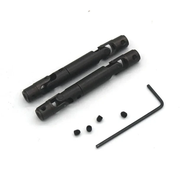 Alt view image 3 of 4 - For WPL C54 C54-1 LC80 RC Car parts Metal Drive Shaft Drive Axle replacement part