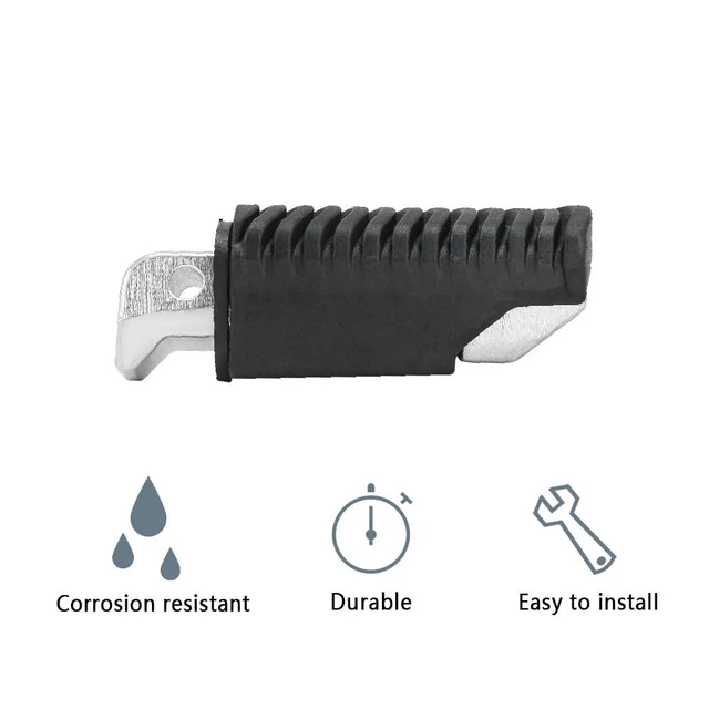 Alt view image 12 of 14 - Foot Pegs Pedals Motorcycle Footpeg Footboard for BM&W F850GS F750GS F800GS F 850 750 800 GS F850 F750 F800 GS Rear Footrest Foot Peg Rest Board
