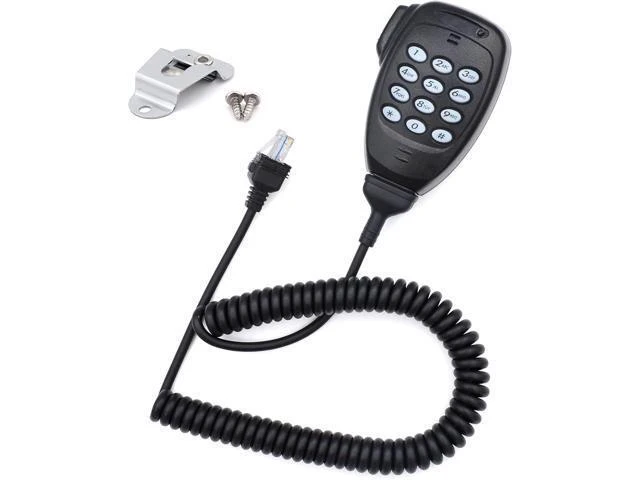 Alt view image 7 of 12 - JVFYI KMC-36 DTMF Microphone with Keypad for Kenwood Mobile Radio NX-700 NX-800 NX-820 NX-920 TM-281 TM-V71 TK-868G TK-790 TK-8180 TK-7180 TK-7360 TK-8160 Car Walkie Talkie Mic (RJ45) 8 Pin