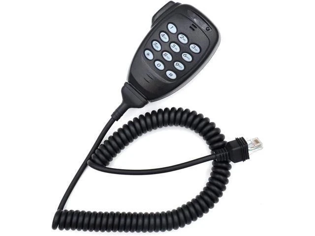 Alt view image 8 of 12 - JVFYI KMC-36 DTMF Microphone with Keypad for Kenwood Mobile Radio NX-700 NX-800 NX-820 NX-920 TM-281 TM-V71 TK-868G TK-790 TK-8180 TK-7180 TK-7360 TK-8160 Car Walkie Talkie Mic (RJ45) 8 Pin