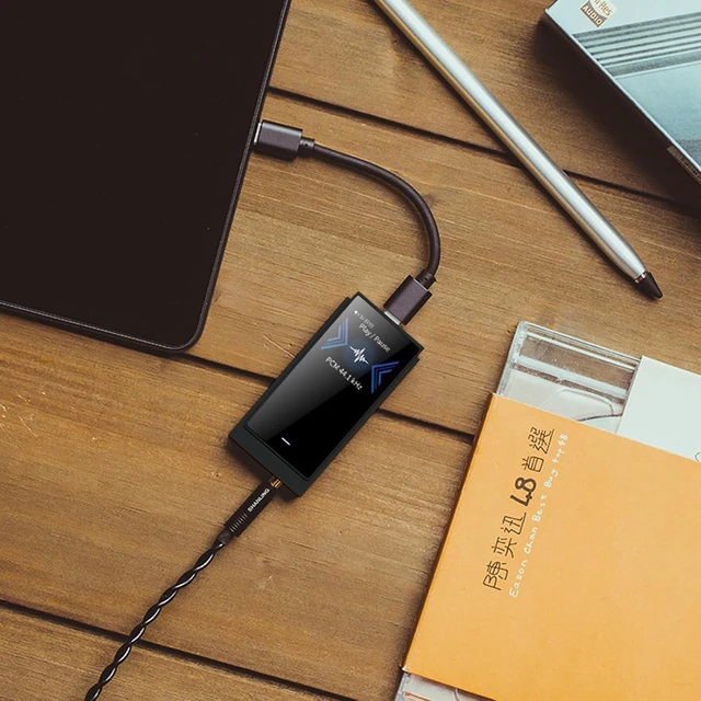 Alt view image 14 of 14 - UA6 Headphone Amplifier, Portable USB DAC Amp for Android/iOS/Mac/Windows, 3.5/4.4mm/SPDIF Output, CS43131x4 DAC, 768kHz/32bit DSD512, 1.3IN Display, Up to 361mW@32 Output (Black)
