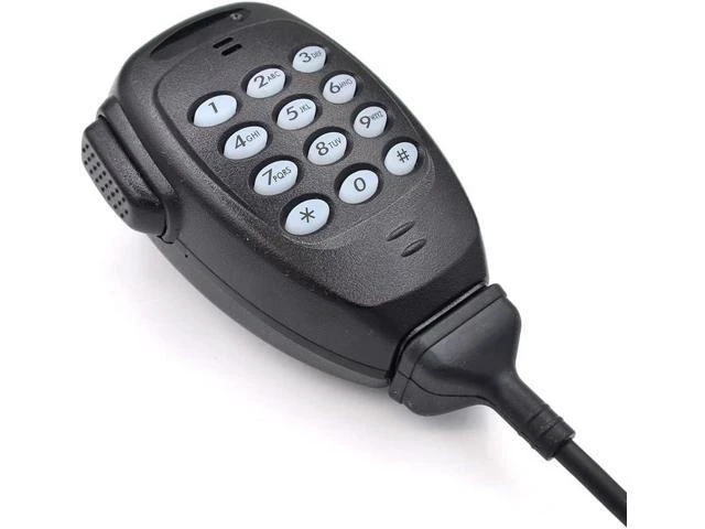 Alt view image 12 of 12 - JVFYI KMC-36 DTMF Microphone with Keypad for Kenwood Mobile Radio NX-700 NX-800 NX-820 NX-920 TM-281 TM-V71 TK-868G TK-790 TK-8180 TK-7180 TK-7360 TK-8160 Car Walkie Talkie Mic (RJ45) 8 Pin