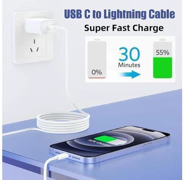 Alt view image 7 of 10 - for USB C to Lightning Cable 27W Fast Charging 13FT/4M 1Pack MFi Certified TPE Extra Long iPhone Charger Cable Compatible with iPad/iPod/iPhone 14/13/12/11/Pro Max/X/SE/8/7 Series