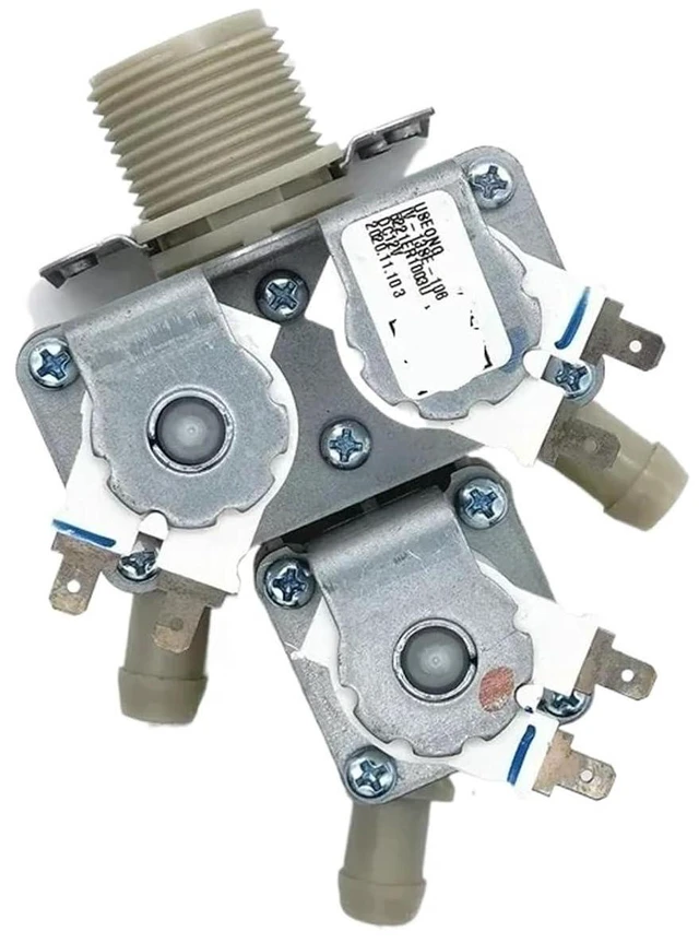 Alt view image 10 of 12 - Washing Machine Inlet Valve DC12V Solenoid ValvesCompatible For LG Drum Washing Machine Replacement Parts(4 water outlets)