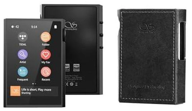 Alt view image 8 of 14 - M1 Plus Music Player Included Leather Case, Portable 3.2inch Mini DAP with Bluetooth 5.2 LDAC/WiFi/DLNA/Airplay/Tidal Streaming, Lossless DSD Hi-Res Compatible with 2TB Micro SD (Black)