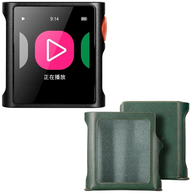 Alt view image 8 of 14 - M0 Pura Hi-Res MP3 Music Player with Leather Case, Bluetooth 5.0,Portable Digital Audio Player DAP Player, 2X CS43131 DAC,APP Control,LDAC/SBC/AAC,3.5mm/Type-C Jack,384kHz /32bit,250mW@32