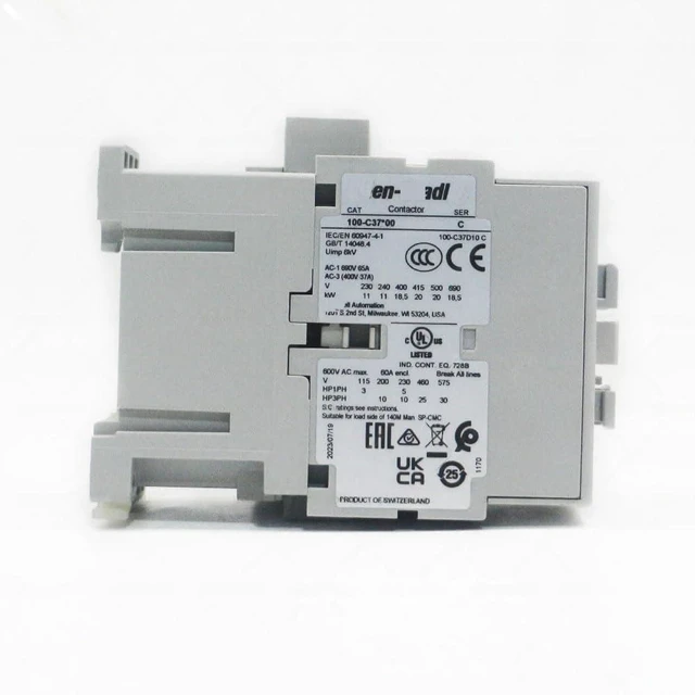 Alt view image 8 of 10 - 1pc 100-C37D10 Contactor 110/120V 100-C37D10 Sealed in A Box