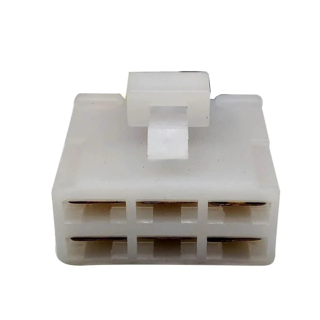 Alt view image 7 of 12 - LIHUA 1/5/10 Set 6 Pin Voltage Regulator Rectifier Connector Plug for Eliminator 0090-665(1pcs)