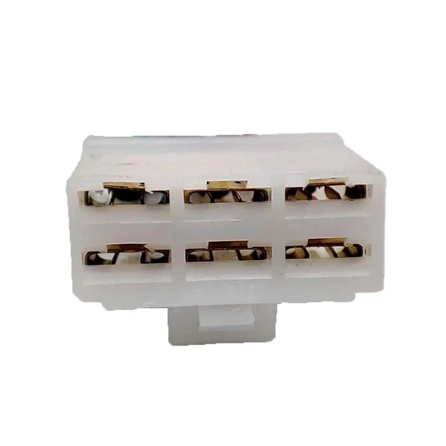 Alt view image 11 of 12 - LIHUA 1/5/10 Set 6 Pin Voltage Regulator Rectifier Connector Plug for Eliminator 0090-665(1pcs)