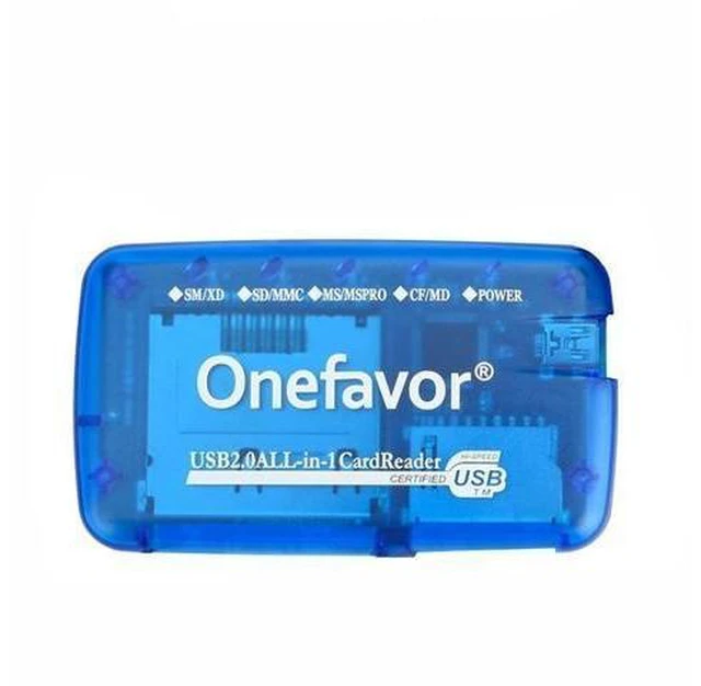 Alt view image 3 of 4 - D1769 SD CF XD MS All in 1 Otg Card Reader Adapter