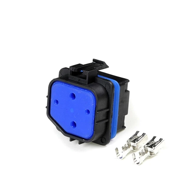 Alt view image 13 of 13 - 5 Pin 12077951 Relay Socket 12065686 Waterproof Wiring Connector 2194 For Brightener Modification With Line15cm Or Without Line(5p female,1 SET_5P)