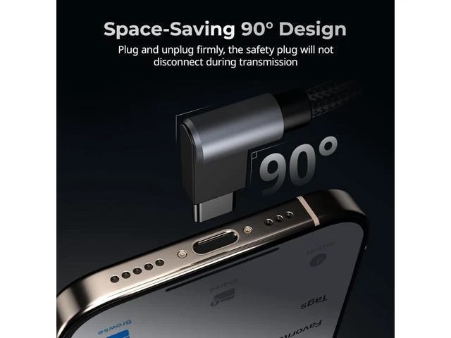 Alt view image 11 of 14 - SD/TF Dual-Slot Card Reader USB 4.0 312MB/s High-Speed Transfer Magnetic Adsorption Phone & 90° Angled Connector for iPhone 16/for /for SDXC/TF Card Adapter - 4870