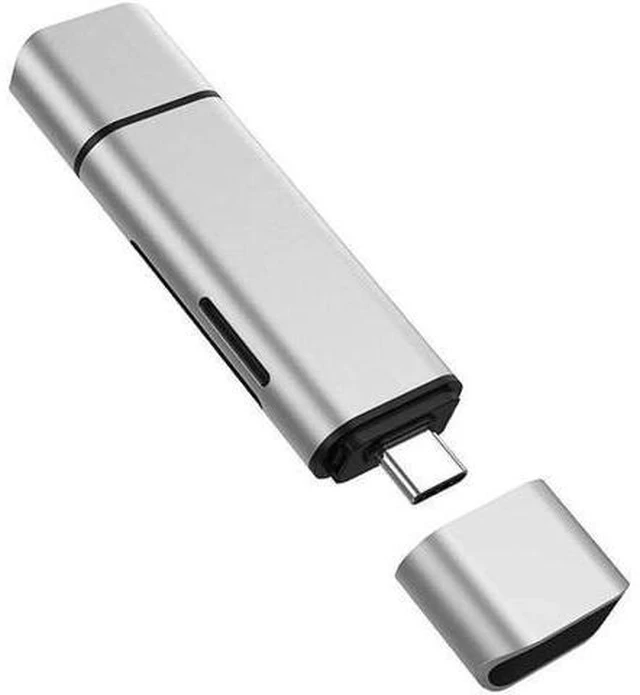 Alt view image 11 of 14 - Memory Card Reader 512G USB 3.0 Type C to SD TF Micro Adapter for Laptop Accessories OTG Cardreader for Mac Windows Multifunctional 2 in 1