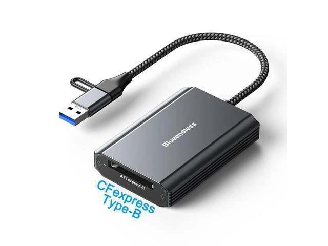 Alt view image 7 of 12 - 10Gbps USB 3.2 USB3.2 Gen2 CFexpress Type B Type-B Memory Card Reader CFe Type B Camera OTG Card Reader Adapter Hub