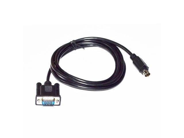 Alt view image 11 of 12 - VGA 15-PIN MALE TO MINI DIN 8-PIN TV BOX TO COMPUTER GRAPHICS CARD CABLE VGA TO 8-PIN CABLE 2M Length(2M Length)