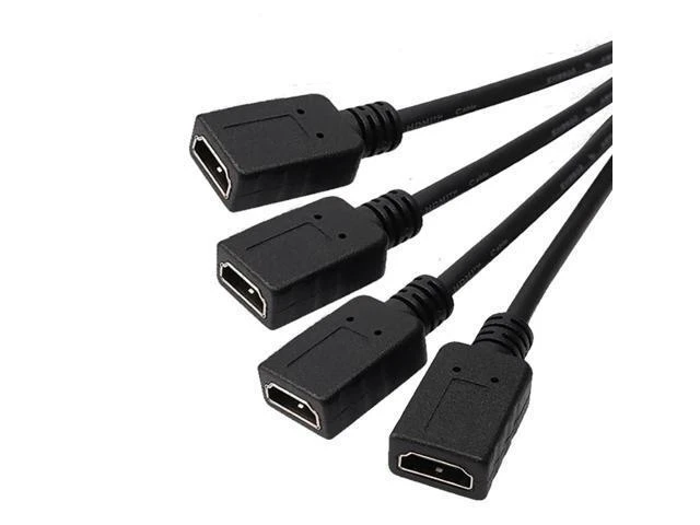 Alt view image 11 of 14 - VHDCI Breakout Cable&Adapter-VHDCI(SCSI 68Pin) M to 4-Port HDMI AF Splitter Breakout Cable for NVIDIA and VisionTek Graphics Cards