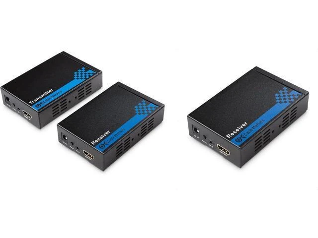Alt view image 8 of 14 - Cable Matters Wall Mount HDMI Extender with TCP/IP Support for 1-to-Many Setup - Up to 300 Feet & Receiver Box for HDMI Extender Over Ethernet Cable