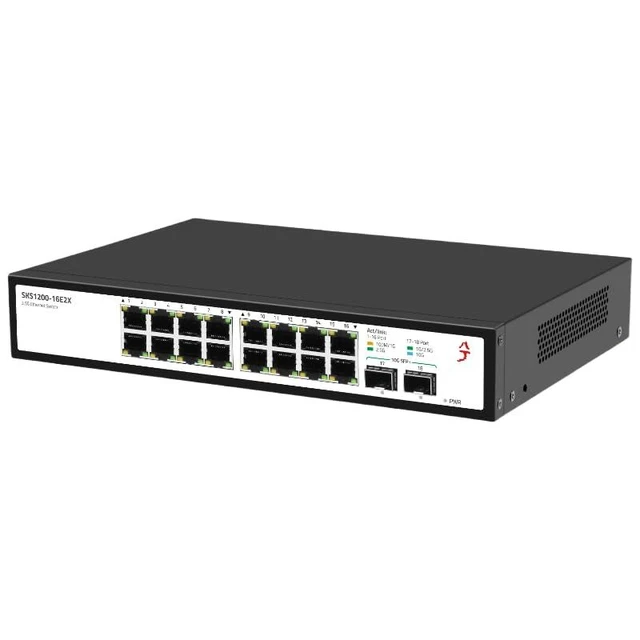 Alt view image 8 of 14 - 18-Port 2.5G Switch with 2-Port 10G SFP, Unmanaged, Fanless & Silent, for Home NAS, Gaming, 4K/8K Streaming
