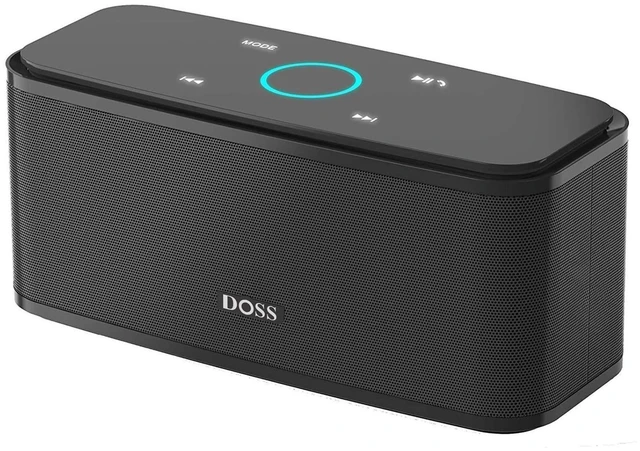 Alt view image 8 of 14 - SoundBox Touch Wireless Bluetooth Speaker-12W HD Sound with Rich Bass, IPX5 Waterproof, 20H Playtime, Handsfree, for Gatherings, Home, Office, Outdoor, Travel-Black