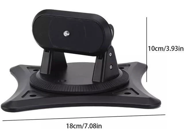 Alt view image 9 of 14 - Projector Stand Projector Bracket 360-degree Rotating Ceiling-Mounted Wall-Mounted Projector Stand Small Portable Bracket Projector Shelf(A)
