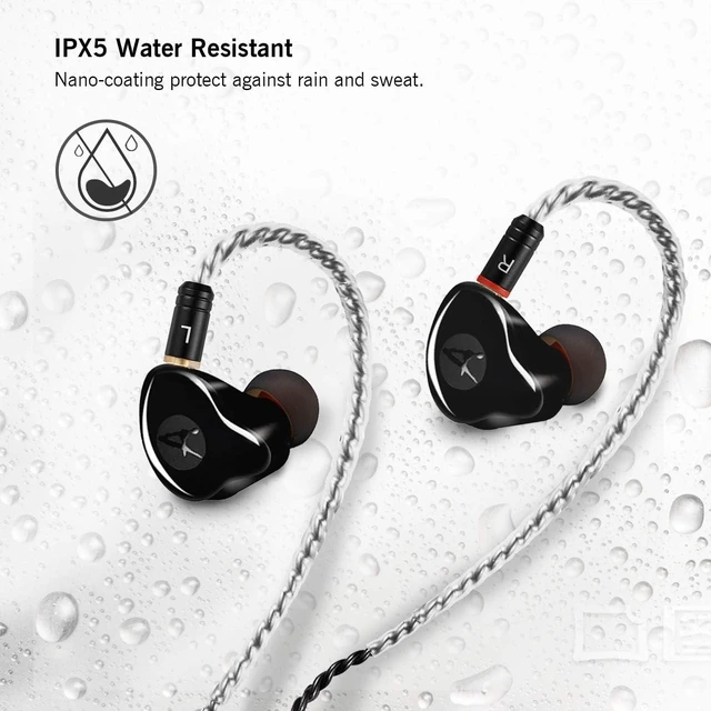 Alt view image 11 of 14 - in Ear Monitor Headphones HiFi Stereo IEM Earphones Dynamic Dual Driver Wired Earbuds with Detachable Cable Noise Canceling Headset for Singers Musicians Drummers Audiophile (Black)