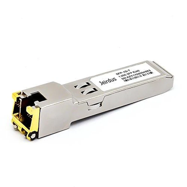 Alt view image 2 of 2 - for Enterasys MGBIC-02, 1000Base-T Copper SFP Transceiver, 100m, RJ45 Connector