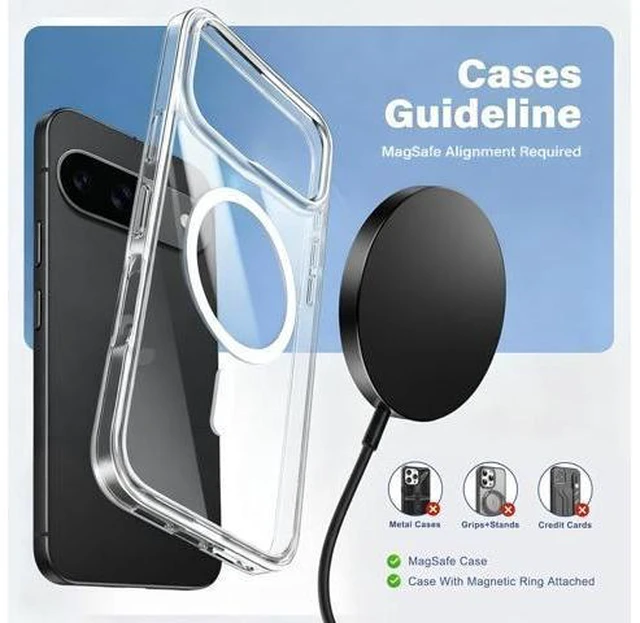 Alt view image 13 of 14 - Magnetic Wireless Charger Charging Pad: 15W Qi Fast Portable for iPhone 17 16e 16 15 14 13 12 Series & AirPods 4 3 2 Pro-Google Pixel 10 Series & Galaxy S25 Qi2 Ready-USB-C/A Dual Ports 3 Pack Black