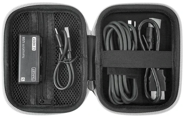 Alt view image 2 of 2 - Sipeed NanoKVM-USB, 4K KVM, Finger-Sized, for Servers/SBCs, Convenient Operation and Maintenance/Tools for Multi-Device Collaboration, USB-KVM (Black,Tool Kit Package)