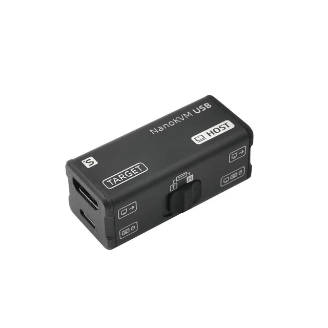 Alt view image 2 of 2 - Sipeed NanoKVM-USB, 4K KVM, Finger-Sized, for Servers/SBCs, Convenient Operation and Maintenance/Tools for Multi-Device Collaboration, USB-KVM (Black)