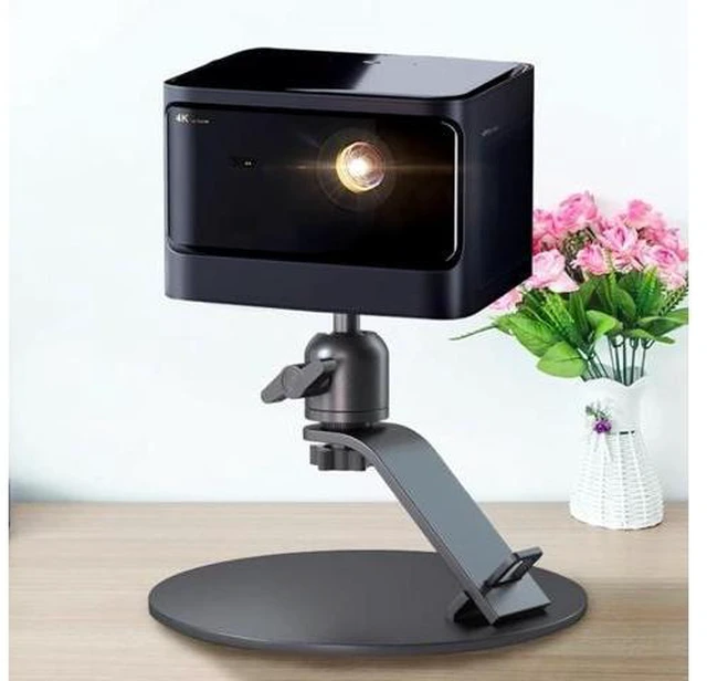 Alt view image 9 of 10 - Projector Stand Projector Desktop Bracket, Bedside Mobile Portable Projector Disc Bracket Projector Mount for Wall(C)