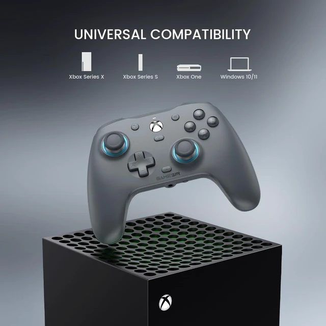 Alt view image 11 of 14 - G7 SE Wired Controller for Xbox Series X|S, Xbox One & Windows 10/11, Plug and Play Gaming Gamepad with Hall Effect Joysticks/Hall Trigger, 3.5mm Audio Jack-Gray