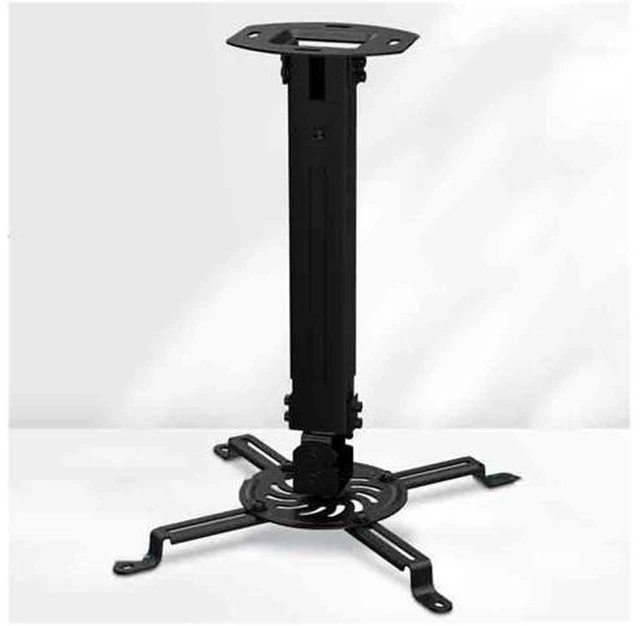 Alt view image 10 of 12 - Projector Bracket Projector Hanger Telescopic Shelf Ceiling Mount Projector Hanging Bracket for Ceiling Hangers Portable Projector Stand(White)