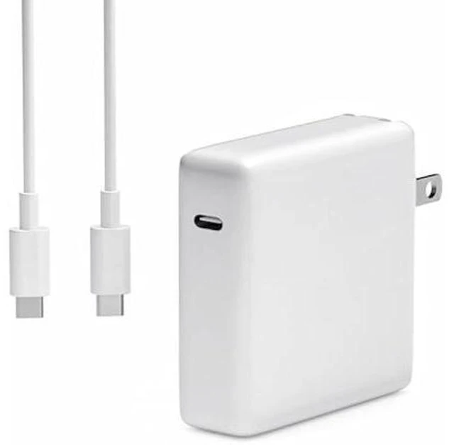 Alt view image 13 of 13 - 96W USB-C Fast Charger-Premium MacBook Charger Compatible with MacBook Air, MacBook Pro, iPad, Chromebook, Dell Inspiron 15, and All USB C Charger Devices, Includes 5.9ft Cable for Home & Office Use