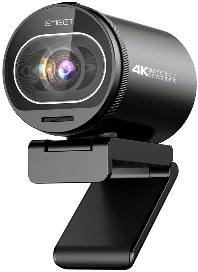 Alt view image 8 of 14 - _Mega Brand S600 4K Webcam for Streaming - Sony 1/2.5'' Sensor, PDAF Autofocus, 1080P@60FPS, 2 Noise Reduction Mics, Built-in Privacy Cover, 73° FOV, Streaming Camera for Live Commerce/Gaming/Beauty