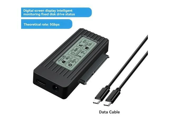 Alt view image 5 of 8 - Shuole USB C To SATA IDE Hard Disk Adapter Converter Cable For 3.5 2.5 Inch HDD/SSD SATA III Hard Drive Adapter For PC La