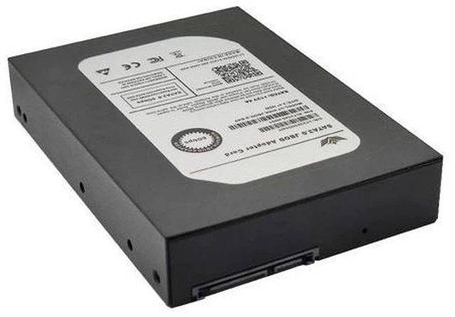 Alt view image 11 of 12 - Metal Case 4/5 Port B+M Key M.2 SATA SSD to 3.5" SATA3.0 6Gb JBOD Adapter Card With Enclosure Socket M2 NGFF to SATA Adapter Box