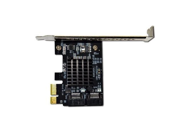 Alt view image 10 of 14 - PCIE PCI-E to 2 Port SATA 1X 4X 8X 16X PCI-E Cards PCI Express to 2 SATA 3.0 2-Port SATA III 6Gbps Expansion Adapter Boards