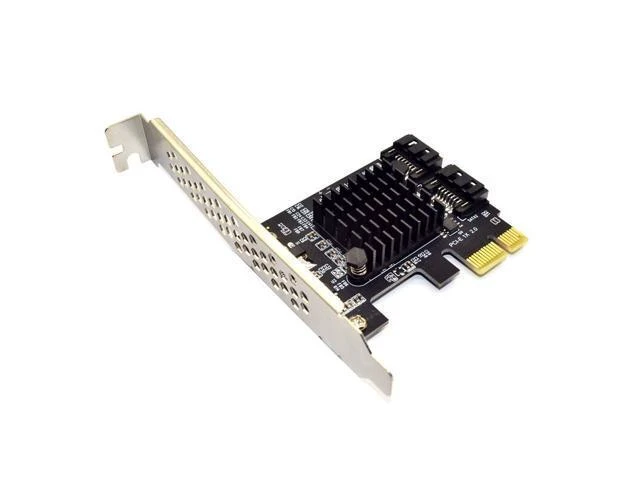 Alt view image 12 of 14 - PCIE PCI-E to 2 Port SATA 1X 4X 8X 16X PCI-E Cards PCI Express to 2 SATA 3.0 2-Port SATA III 6Gbps Expansion Adapter Boards