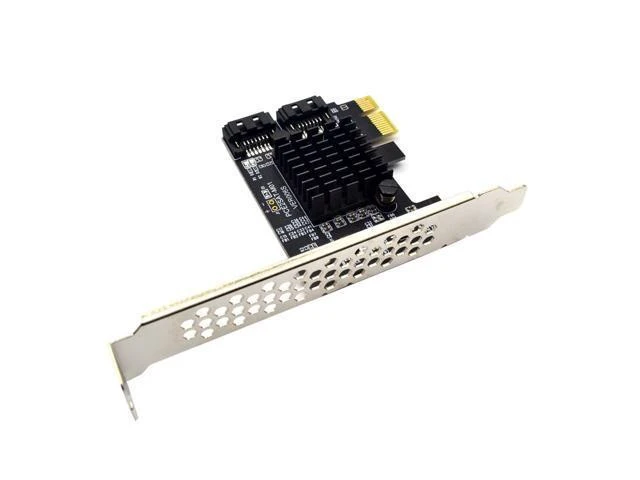 Alt view image 14 of 14 - PCIE PCI-E to 2 Port SATA 1X 4X 8X 16X PCI-E Cards PCI Express to 2 SATA 3.0 2-Port SATA III 6Gbps Expansion Adapter Boards
