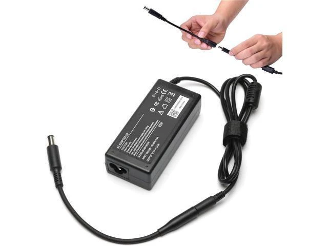 Alt view image 12 of 12 - 65W AC Charger for Inspiron 15-7000 15-5000 15-3000 17-7000 17-5000 17-3000 13-7000 11-3000 2 in 1 Series 3558 3181 5100 5535 5555 5558 5559 5567 XPS 9350 9360 la65ns2-01 Charger Laptop Power
