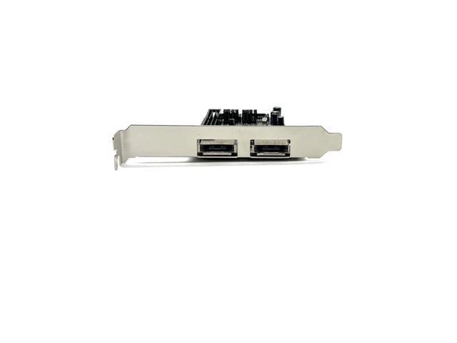 Alt view image 10 of 12 - Weastlinks 2 Port SATA IDE PCI-e Adapter Card PCIE to SATA IDE eSATA x2 Combo Adapter Converter RAID Controller Card Chip JMB363