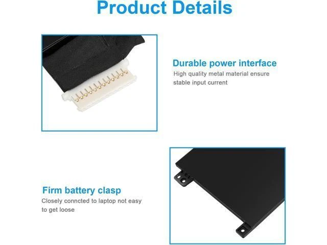 Alt view image 14 of 14 - Futurebatt 1FKCC Laptop Battery Compatible with Dell Latitude 7200 7210 2-in-1 Series T04J T04J001 T04J002 T5H6P 09NTKM 9NTKM 0D9J00 D9J00 0KWWW4 KWWW4
