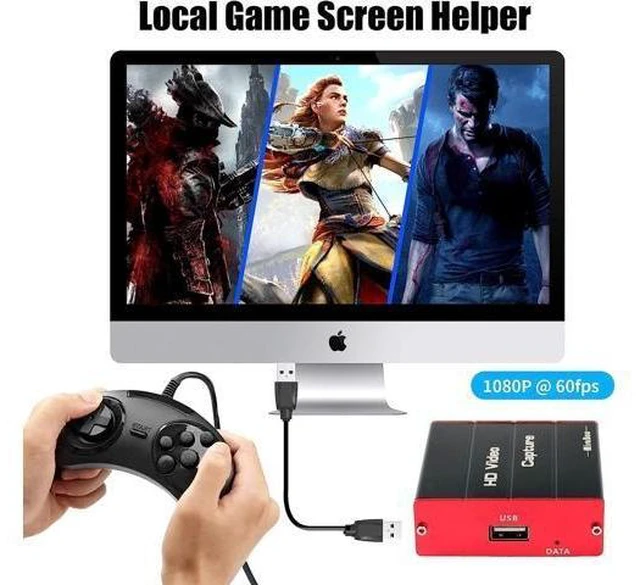 Alt view image 10 of 12 - USB3.0 4K HDMI Video Capture Card, 1080P 60FPS HD Game Capture Device Cam Link with HDMI Passthrough Work with Xbox PS5 PS4 Switch DSLR for OBS Twitch Live Streaming and Recording