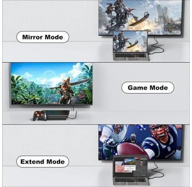 Alt view image 13 of 14 - HDMI Cable 6FT 5-Pack 4K HDMI to HDMI Cable 6FT Multi-pack Shielded HDMI 2.0 Cord 6 FT with 4K@60Hz 2K@165/144Hz HDCP 2.2 HDR ARC & CL3 Rated | for Laptop Monitor TV PS5 PS4 Xbox Soundbar